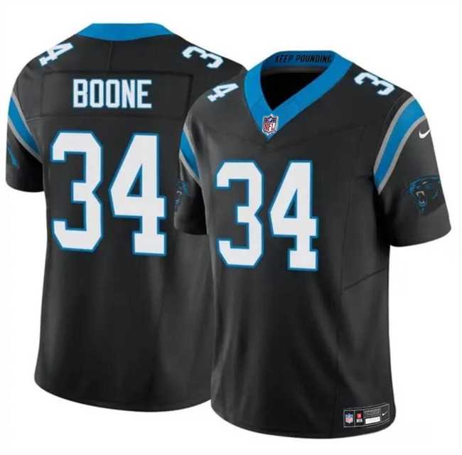Men & Women & Youth Carolina Panthers #34 Mike Boone Black 2024 F.U.S.E. Vapor Limited Stitched Jersey,We sell and wholesale Men & Women & Youth Carolina Panthers #34 Mike Boone Black 2024 F.U.S.E. Vapor Limited Stitched Jersey on line form chian!